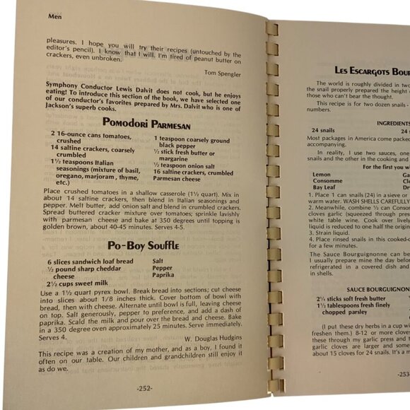 Vintage The Jackson Mississippi Cookbook Spiral-Bound 1977 Symphony League - Picture 11 of 11
